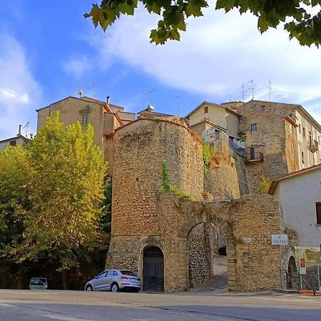 Casa In Antico Borgo Medievale A Tarano Ri, Via Giacomo Leopardi, 15ヴィラ エクステリア 写真