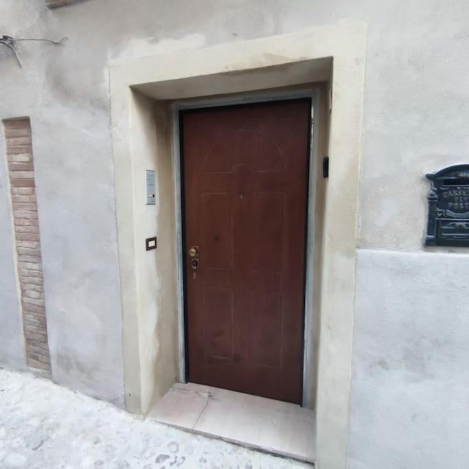 Casa In Antico Borgo Medievale A Tarano Ri, Via Giacomo Leopardi, 15ヴィラ エクステリア 写真