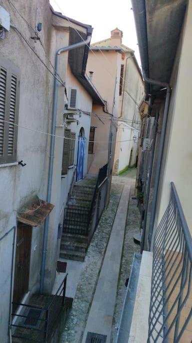 Casa In Antico Borgo Medievale A Tarano Ri, Via Giacomo Leopardi, 15ヴィラ エクステリア 写真