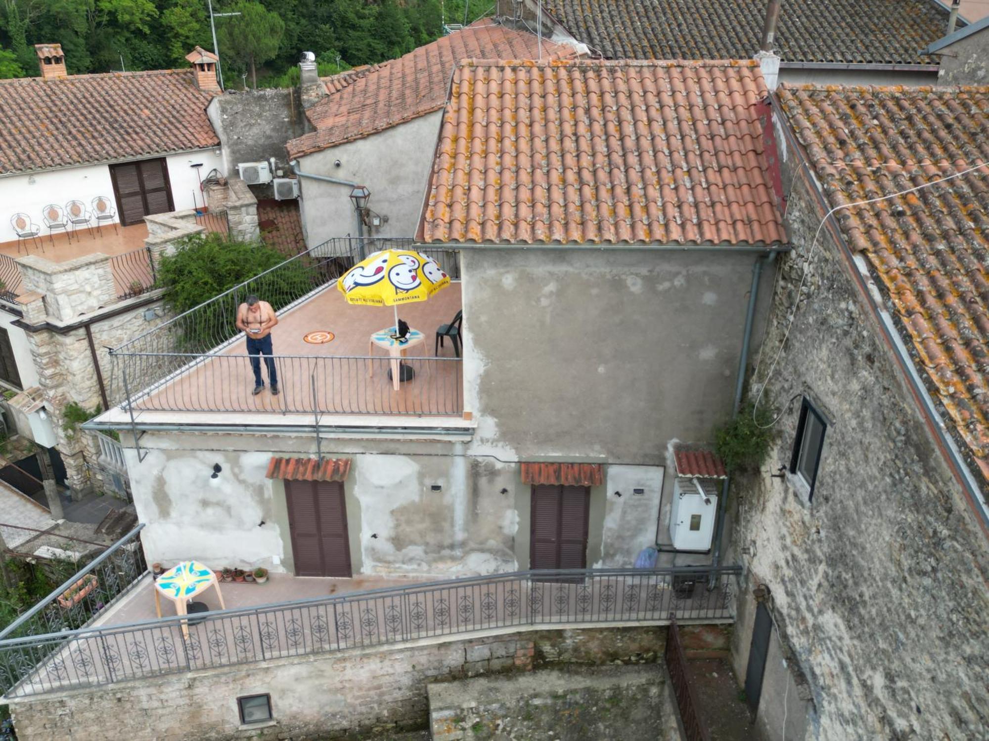 Casa In Antico Borgo Medievale A Tarano Ri, Via Giacomo Leopardi, 15ヴィラ エクステリア 写真