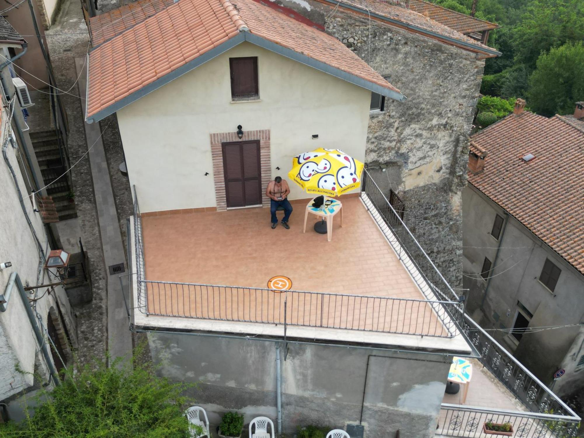 Casa In Antico Borgo Medievale A Tarano Ri, Via Giacomo Leopardi, 15ヴィラ エクステリア 写真